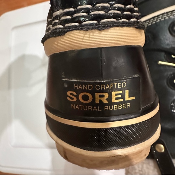 Sorel Joan Of Arctic Tall Boots Black Waterproof NL2392-010 Women's Size 8 US - Picture 13 of 16